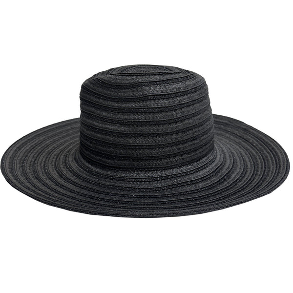 LULI HAT - Metallic Bell Brim Fedora