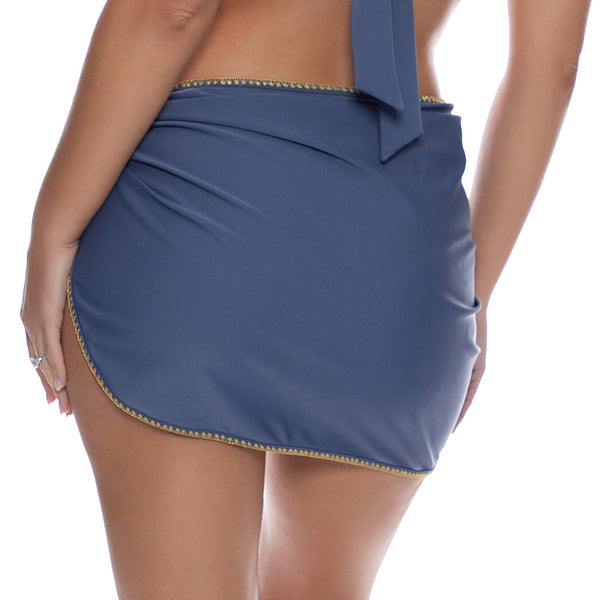 LULI CHIC - Sarong Mini Skirt