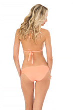 COSITA BUENA - Halter Triangle Top & Multi Braid Full Bottom • Miami Peach