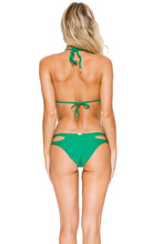 COSITA BUENA - Zig Zag Knotted Cut Out Triangle Top & Reversible Zig Zag Open Side Moderate Bottom • Palma