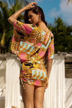 MIAMI DAYDREAM - Cabana V Neck Dress • Multicolor