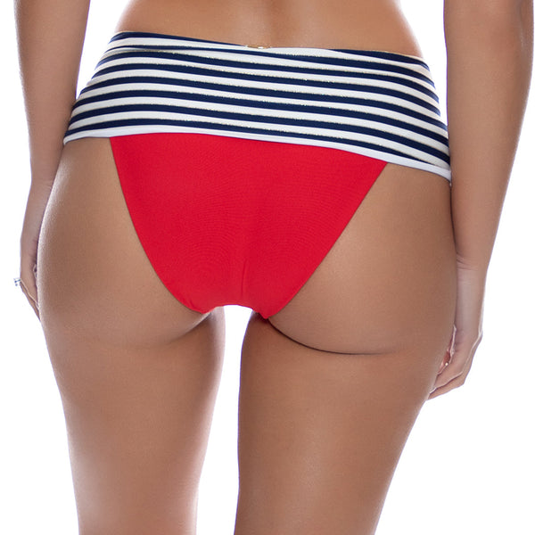 CAPITANA - Knotted Banded Scrunch Side Moderate Bottom