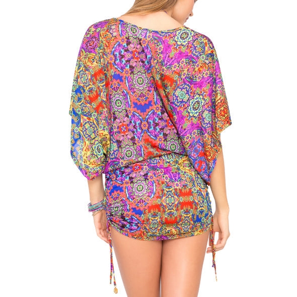 GIPSY SOUL - Cabana V Neck Dress