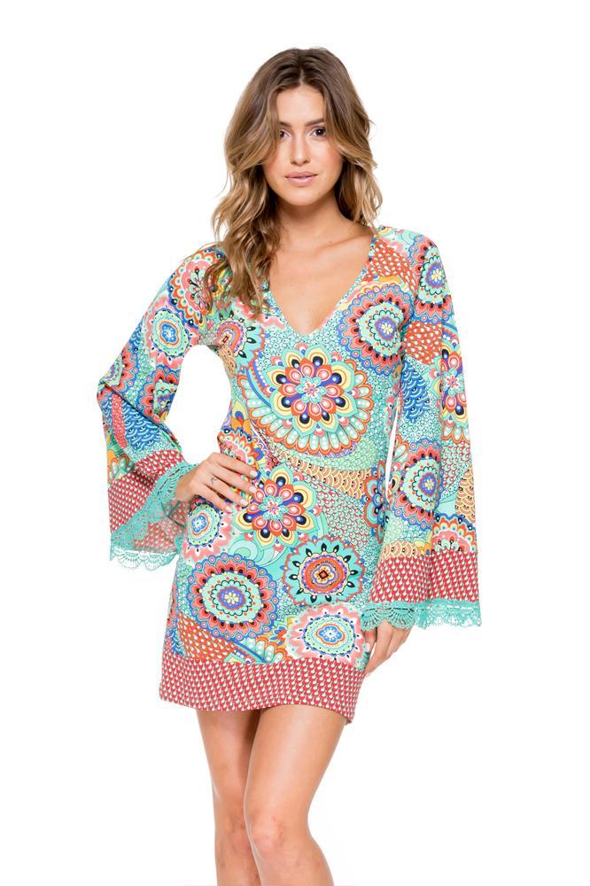 MARIPOSITA CARIBEÑA - Boheme Tunic • Multicolor