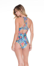 INKED BABE - Ink Mesh One Piece • Multicolor