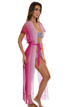 ROSE QUEEN - Long Caftan • Pink